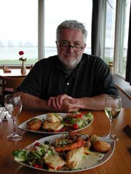 Zum Abendessen mit Ashkan in Reykjavik - Anklicken zum Vergrößern